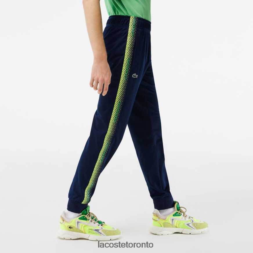 Clothing Lacoste Tennis Abrasion-Resistant Track Pants Navy Blue Men Z60BPR305