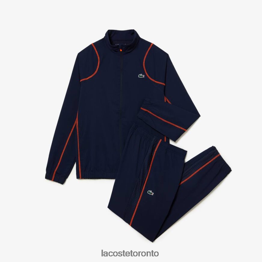 Navy Blue/Orange