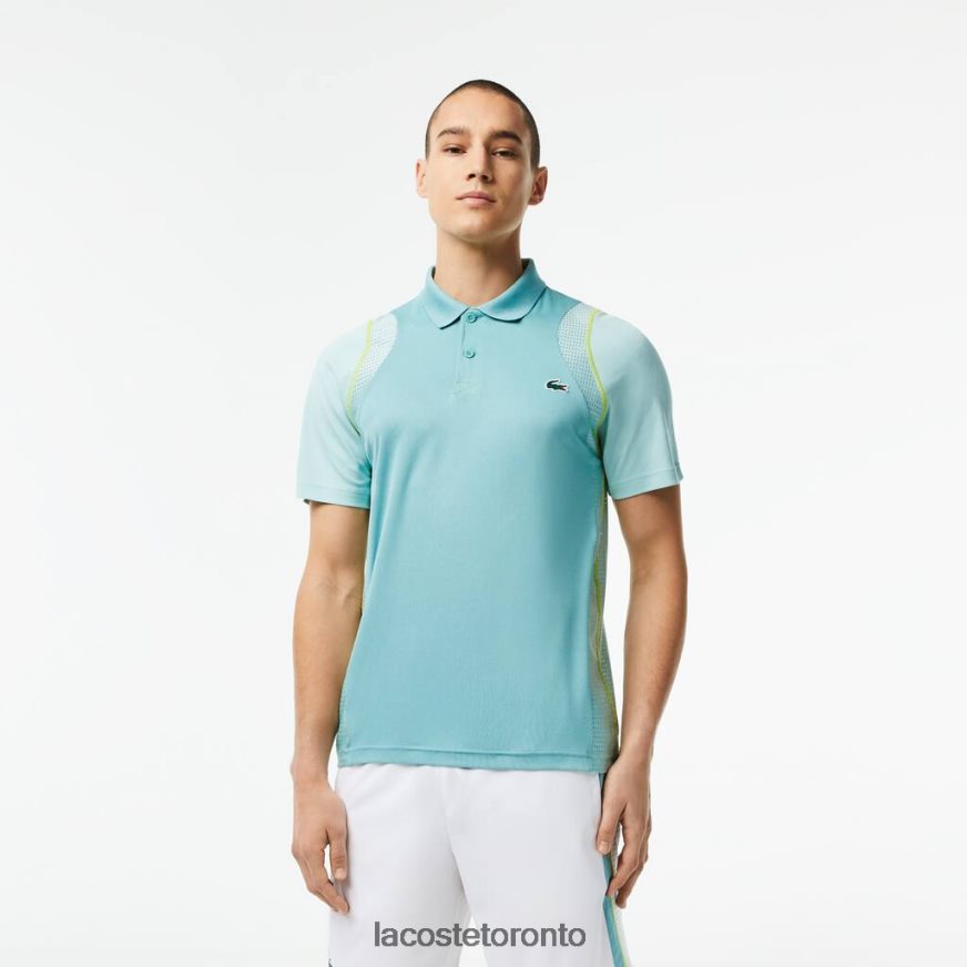 Clothing Lacoste Tennis Recycled Polyester Polo Shirt Mint Men Z60BPR84