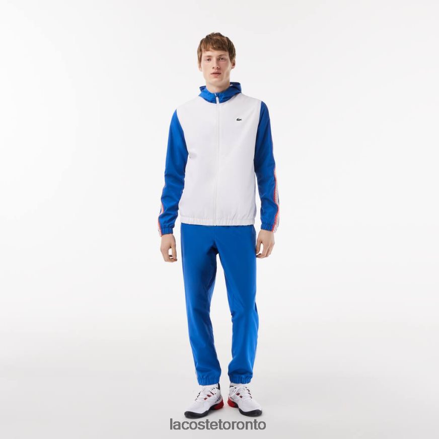 Clothing Lacoste Tennis Regular Fit Jogger Set White/Blue/White Men Z60BPR341