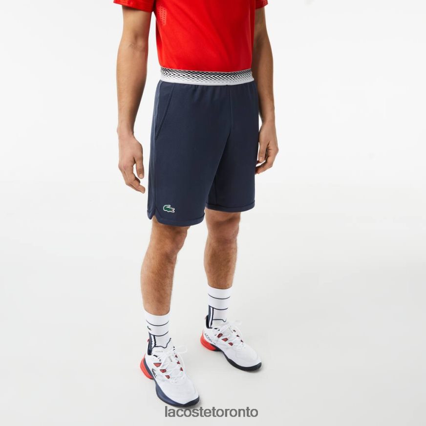 Clothing Lacoste Tennis x Daniil Medvedev Mesh Shorts Blue Men Z60BPR429