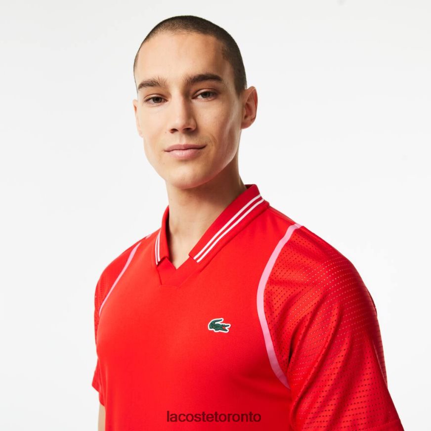 Clothing Lacoste Tennis x Daniil Medvedev Polo Red Men Z60BPR233