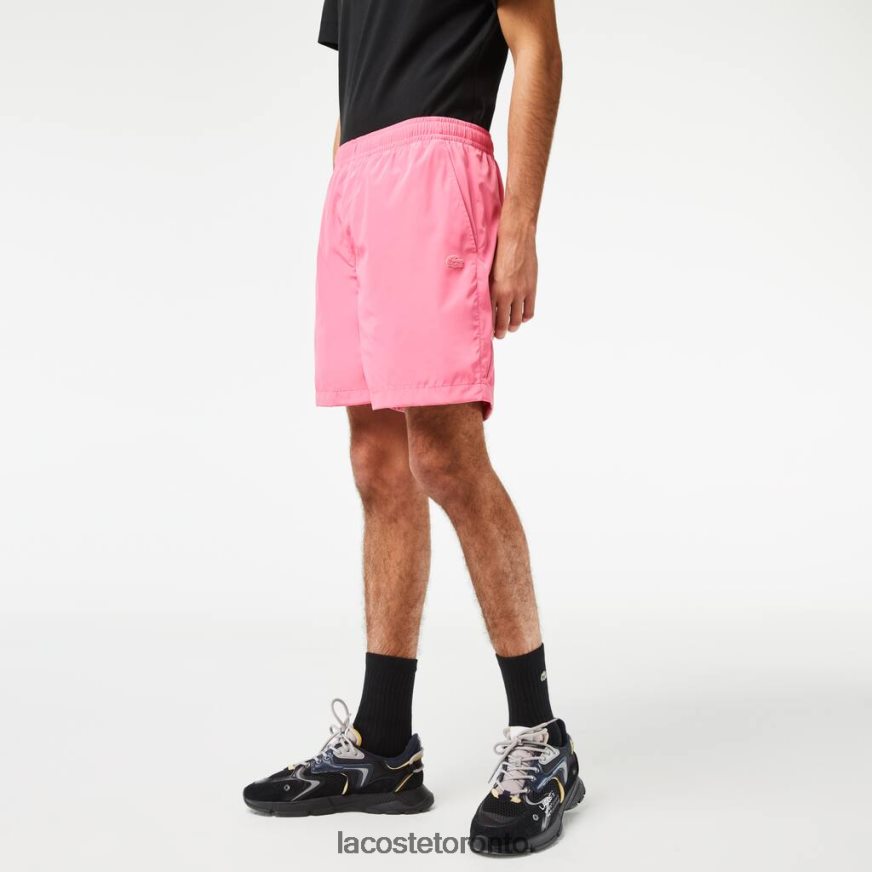 Clothing Lacoste Waterproof Shorts Pink Men Z60BPR466