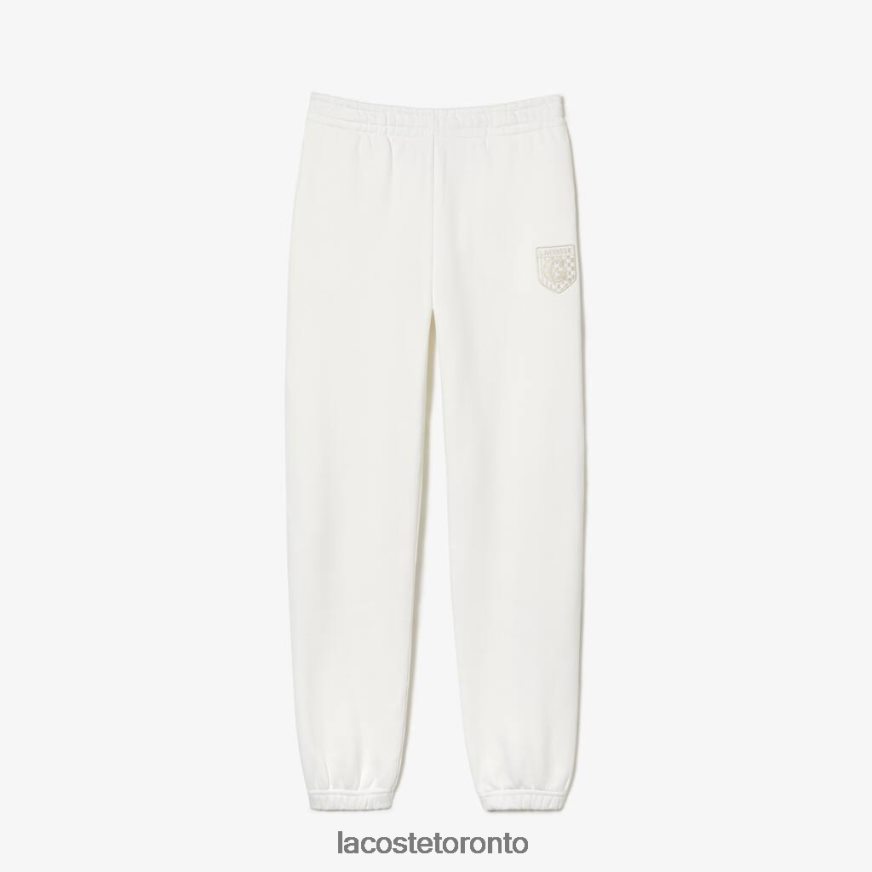 Clothing Lacoste x Goop Cotton Fleece Trackpants White Women Z60BPR2665