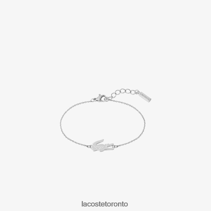 Jewelry Lacoste Crocodile Bracelet Silver Women Z60BPR2902