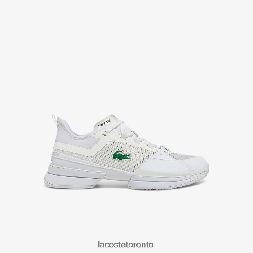 Shoes Lacoste AG-LT21 Ultra Textile Tennis Shoes White Men Z60BPR1851