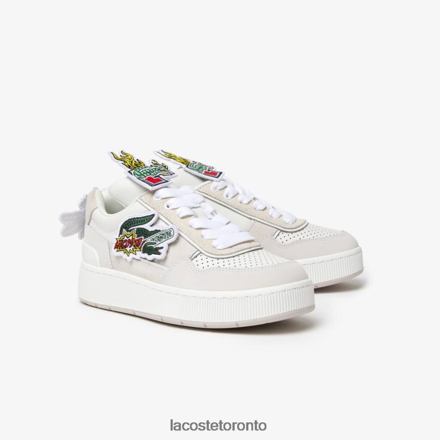 Shoes Lacoste Ace Clip Leather Sneakers White Women Z60BPR2703