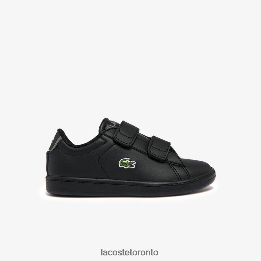 Shoes Lacoste Carnaby Evo BL Synthetic Sneakers Black Kids Z60BPR2939