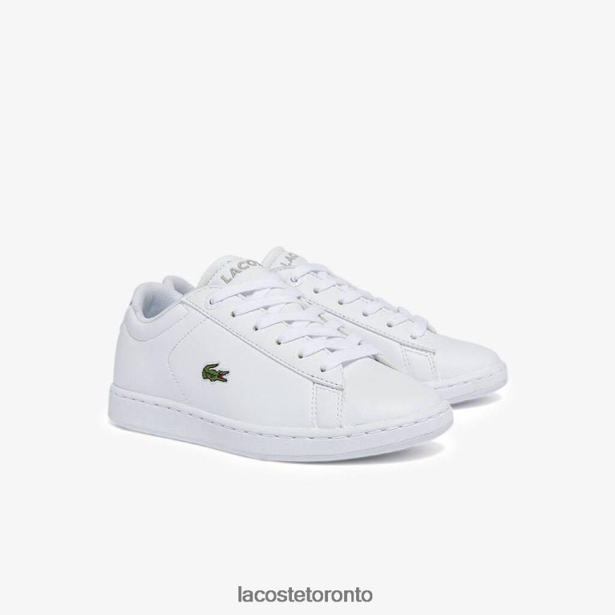 Shoes Lacoste Carnaby Evo BL Synthetic Sneakers White Kids Z60BPR3226