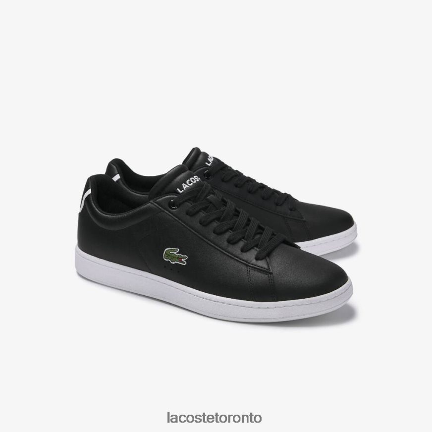 Shoes Lacoste Carnaby Evo Leather Sneakers Black Men Z60BPR1875