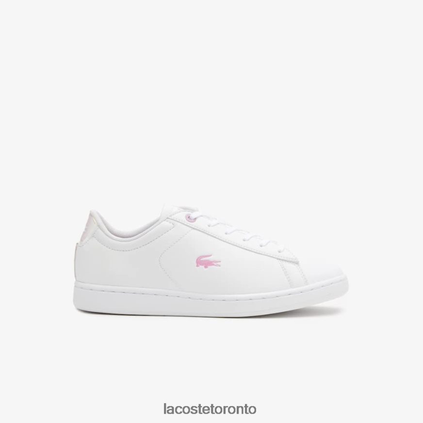 Shoes Lacoste Carnaby Synthetic Sneackers White Kids Z60BPR3316