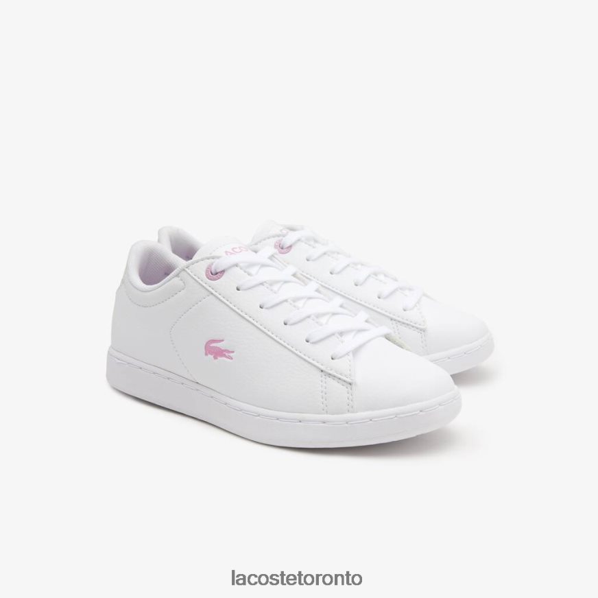 Shoes Lacoste Carnaby Synthetic Sneakers White Kids Z60BPR3114