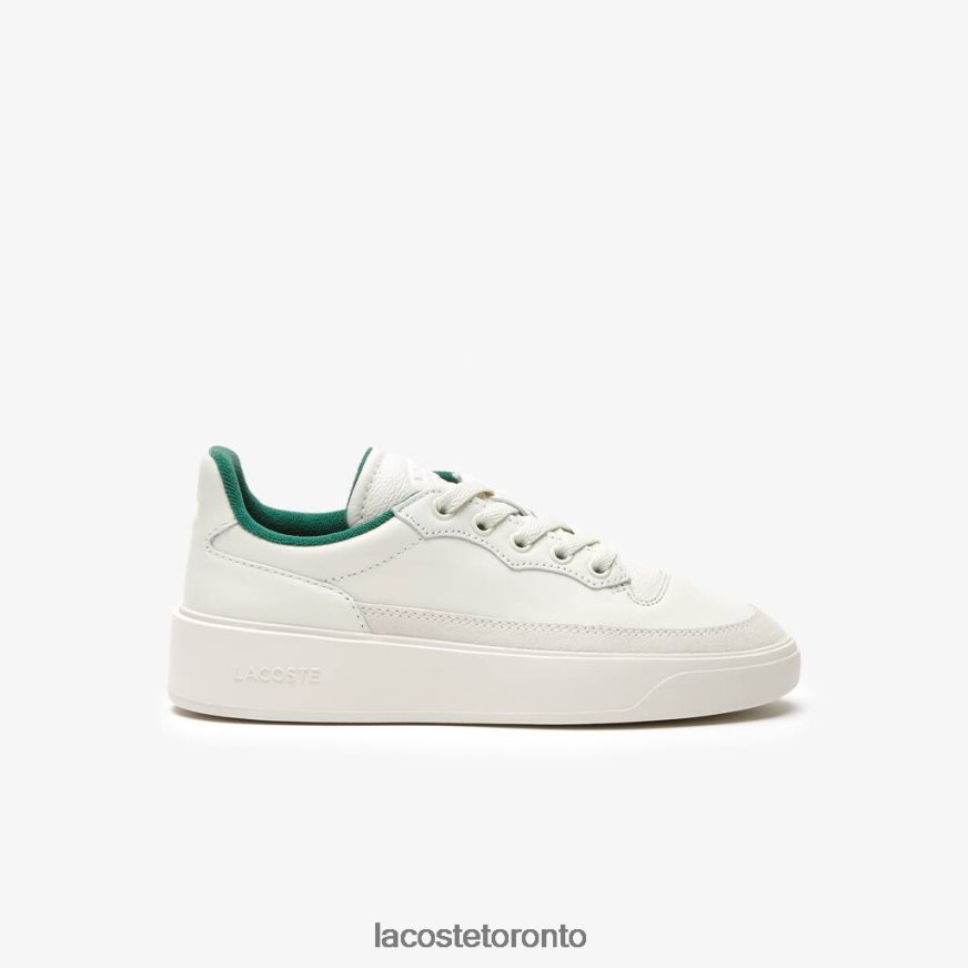 Shoes Lacoste G80 Club Leather Tonal Sneakers Off White Women Z60BPR2684