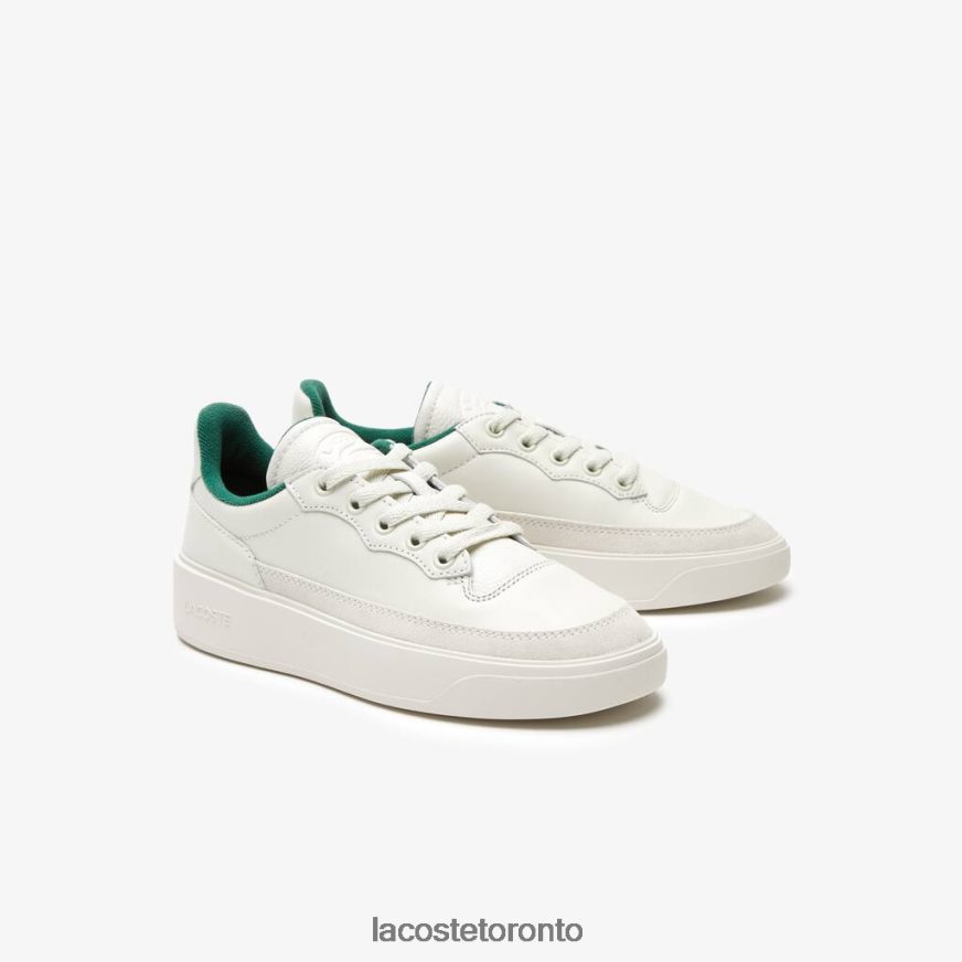 Shoes Lacoste G80 Club Leather Tonal Sneakers Off White Women Z60BPR2684