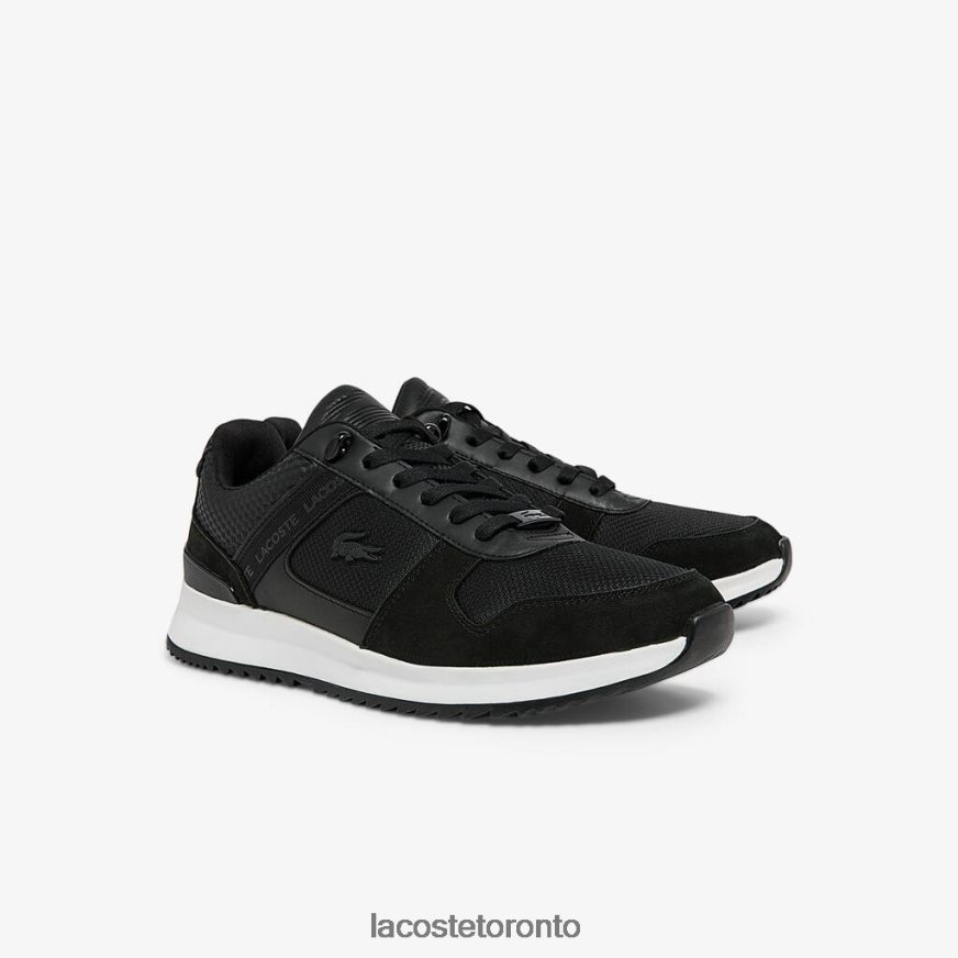 Shoes Lacoste Joggeur 20 Leather Sneakers Black Men Z60BPR1906