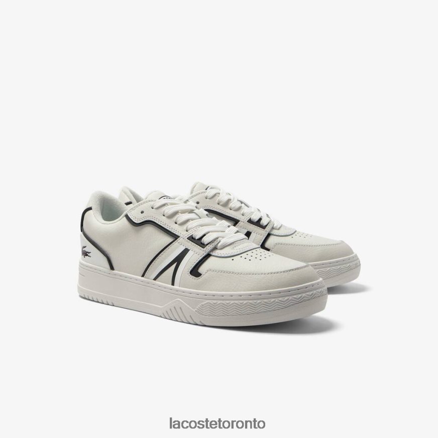 Shoes Lacoste L001 Baseline Leather Sneakers White Men Z60BPR1725