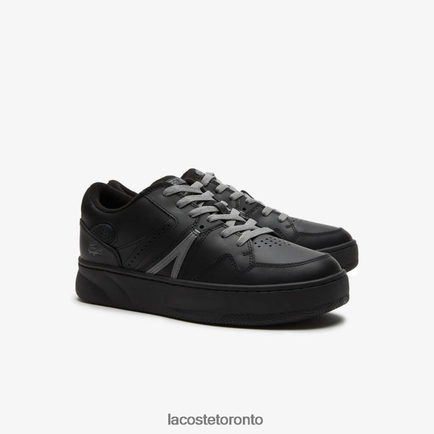 Shoes Lacoste L005 Leather Sneakers Black Men Z60BPR1824