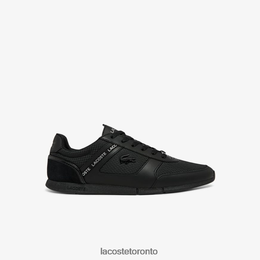 Shoes Lacoste Menerva Textile Sneakers Black Men Z60BPR1701