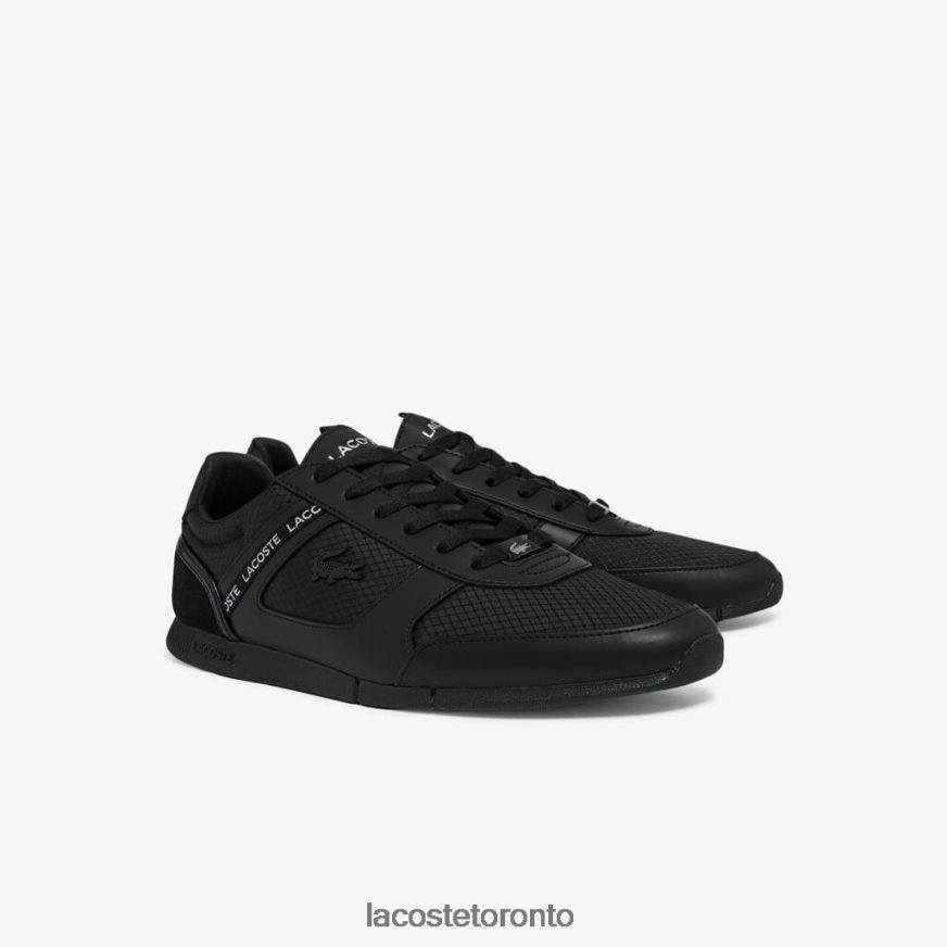 Shoes Lacoste Menerva Textile Sneakers Black Men Z60BPR1701