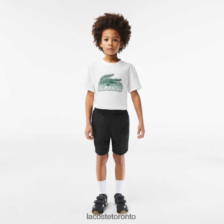 Clothing Lacoste SPORT Diamond Shorts Black Kids Z60BPR3075