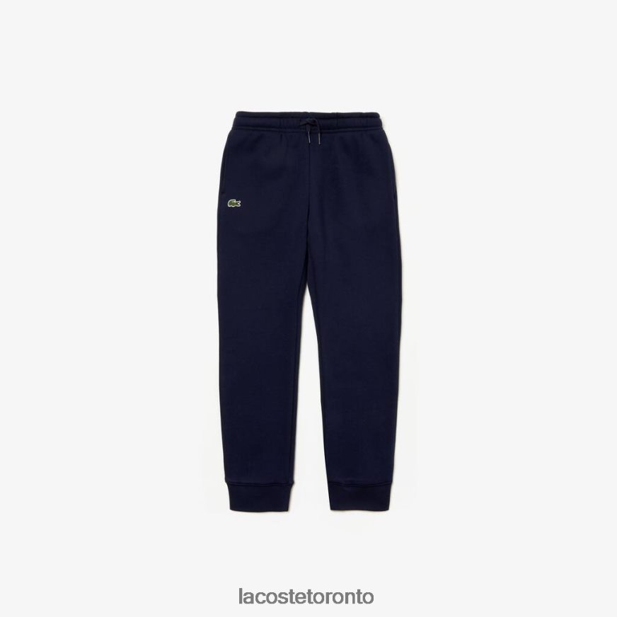 Clothing Lacoste SPORT Fleece Sweatpants Navy Blue Kids Z60BPR3217