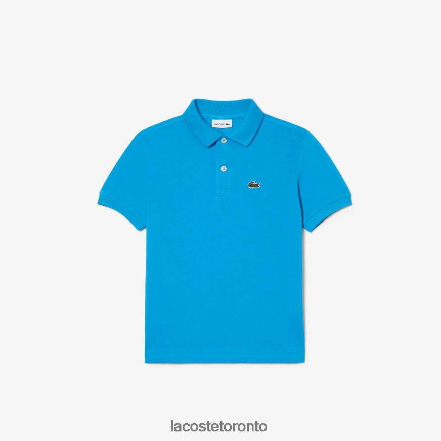 Clothing Lacoste Regular Fit Petit Pique Polo Blue Kids Z60BPR3010