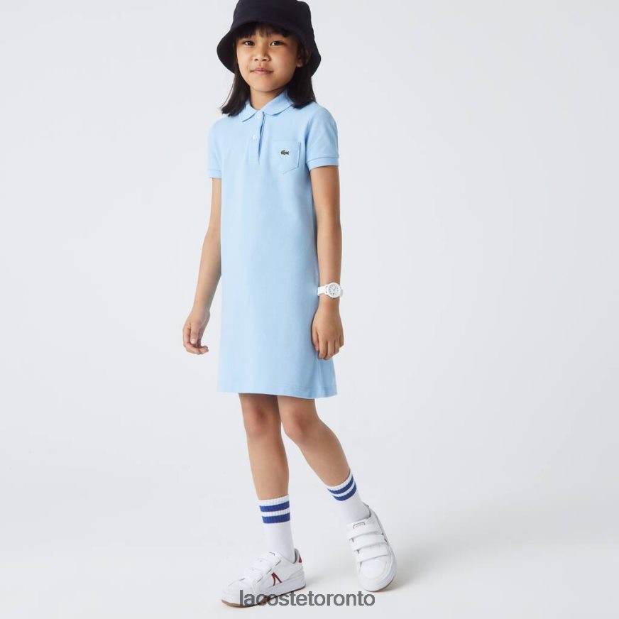 Clothing Lacoste Cotton Polo Dress Blue Kids Z60BPR3094