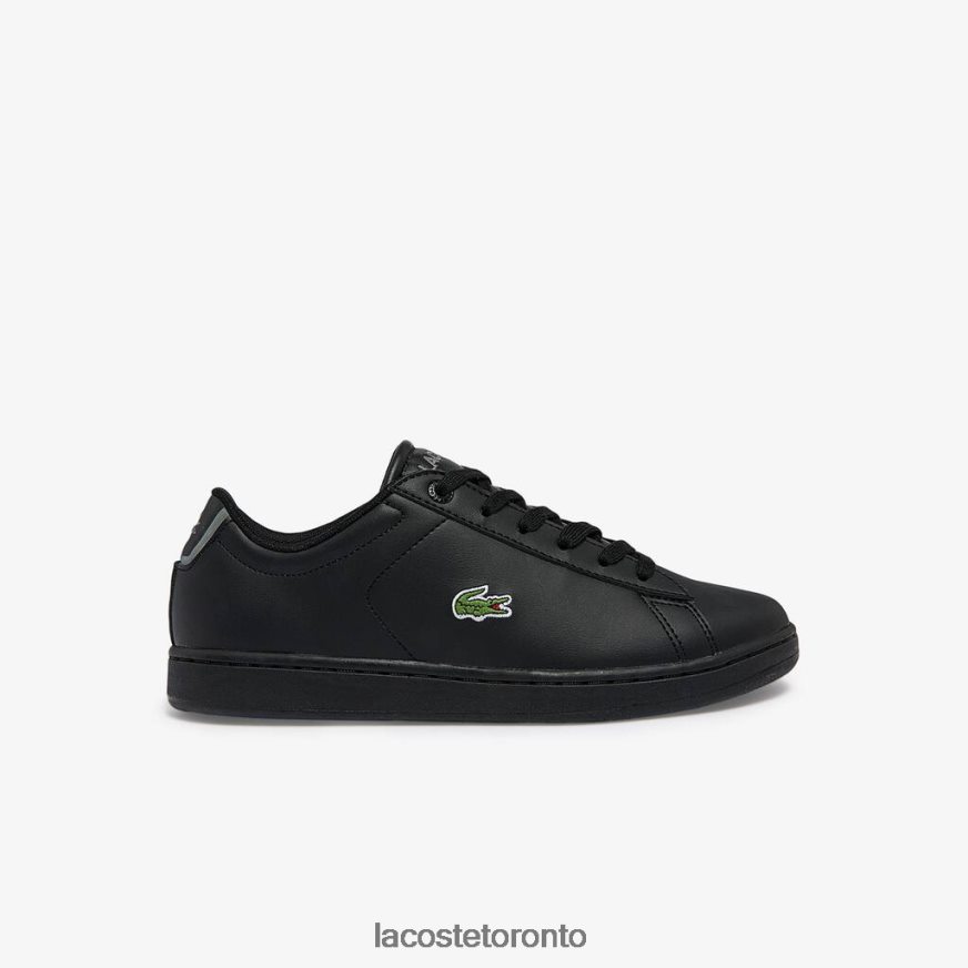 Shoes Lacoste Carnaby Evo BL Synthetic Sneakers Black Kids Z60BPR3328