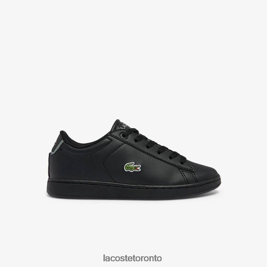 Shoes Lacoste Carnaby Evo BL Synthetic Sneakers Black Kids Z60BPR3227