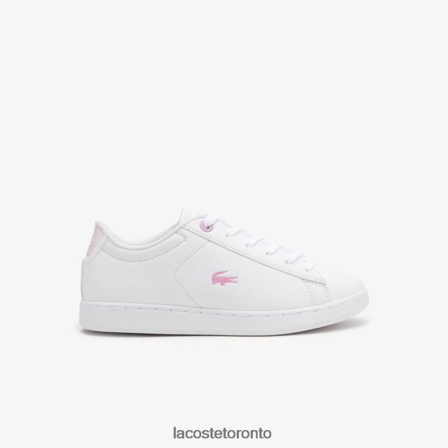 Shoes Lacoste Carnaby Synthetic Sneakers White Kids Z60BPR3114