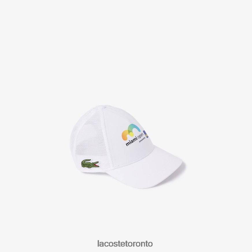 Accessories Lacoste Miami Open Hat White Men Z60BPR2341