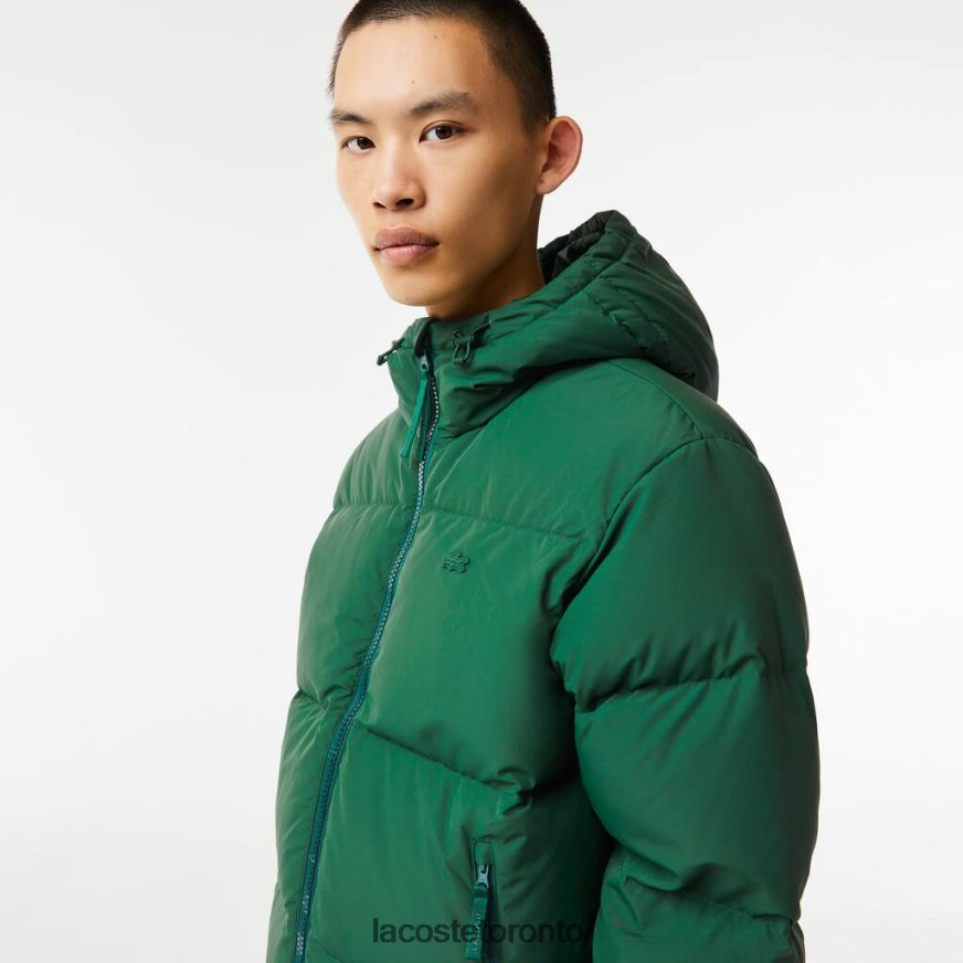 Clothing Lacoste Quilted Water-Repellent Jacket Green Men Z60BPR1211