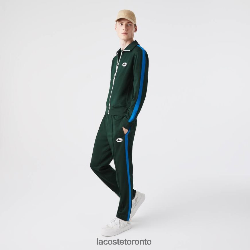 Clothing Lacoste Contrast Side Band Trackpants Green Men Z60BPR1077