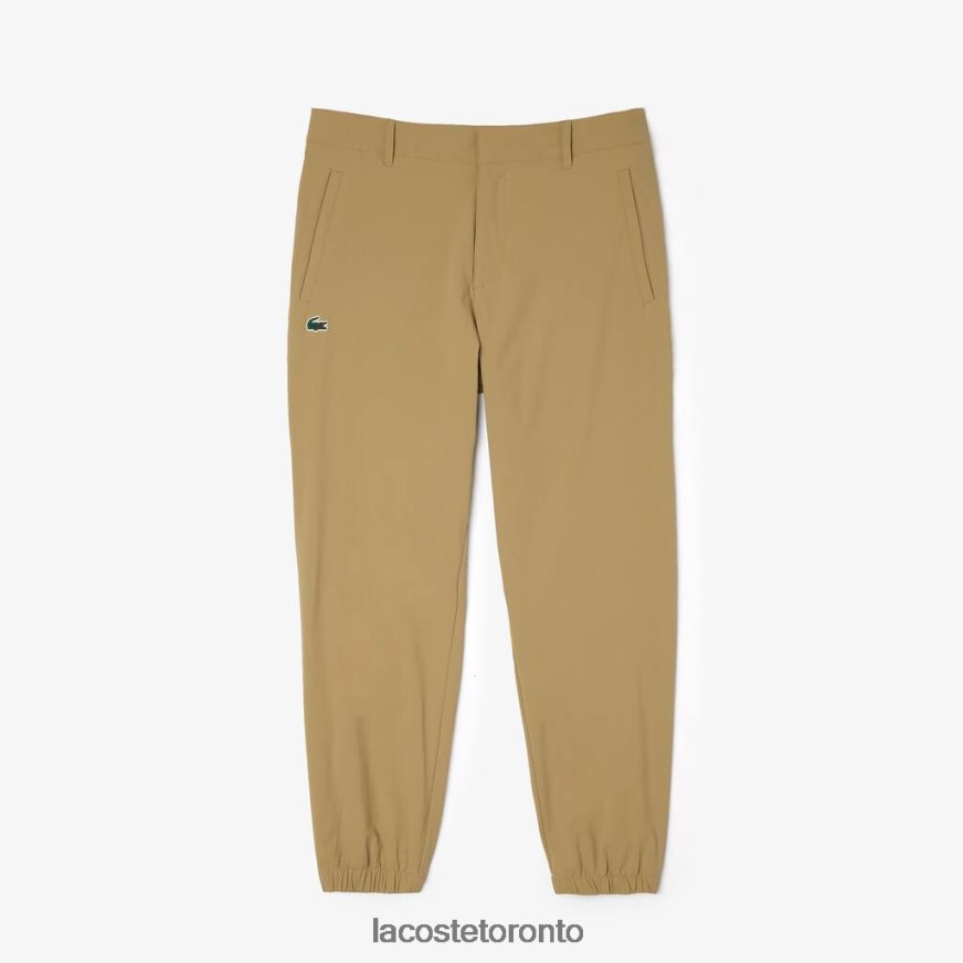 Clothing Lacoste Golf Recycled Polyester Pants Beige Men Z60BPR448