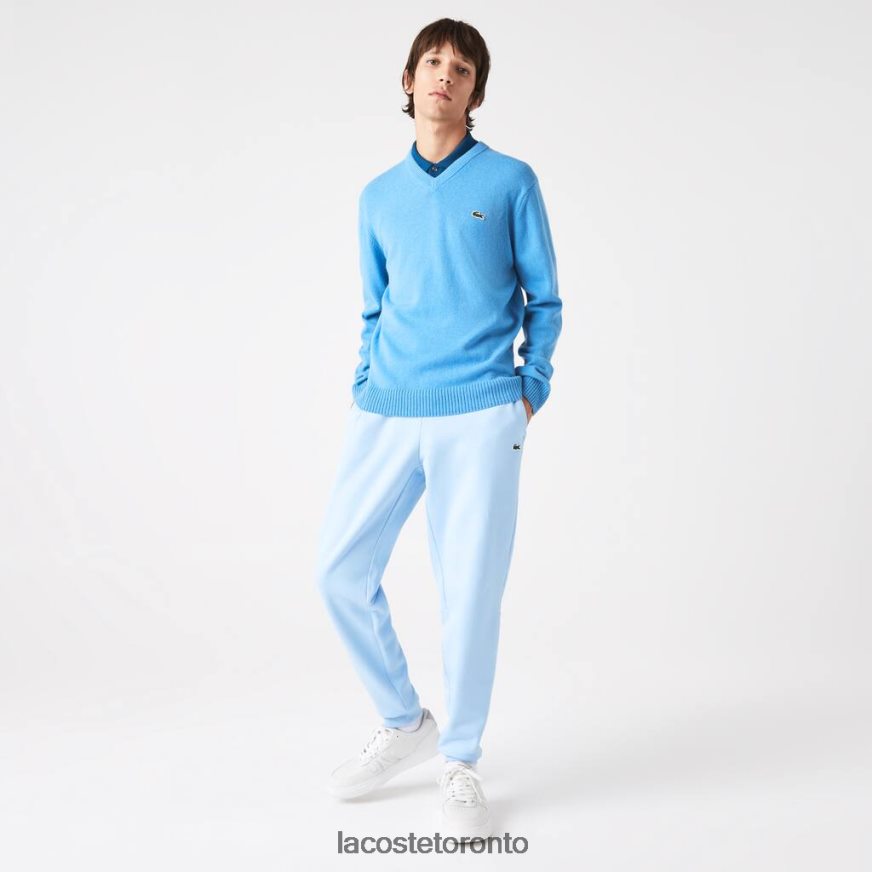 Clothing Lacoste Tapered Fit Fleece Trackpants Blue Men Z60BPR1008