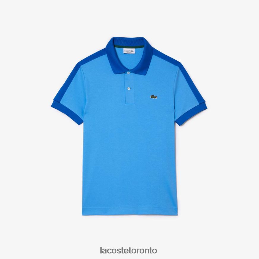 Clothing Lacoste Classic Fit Contrast Collar Polo Blue Men Z60BPR581