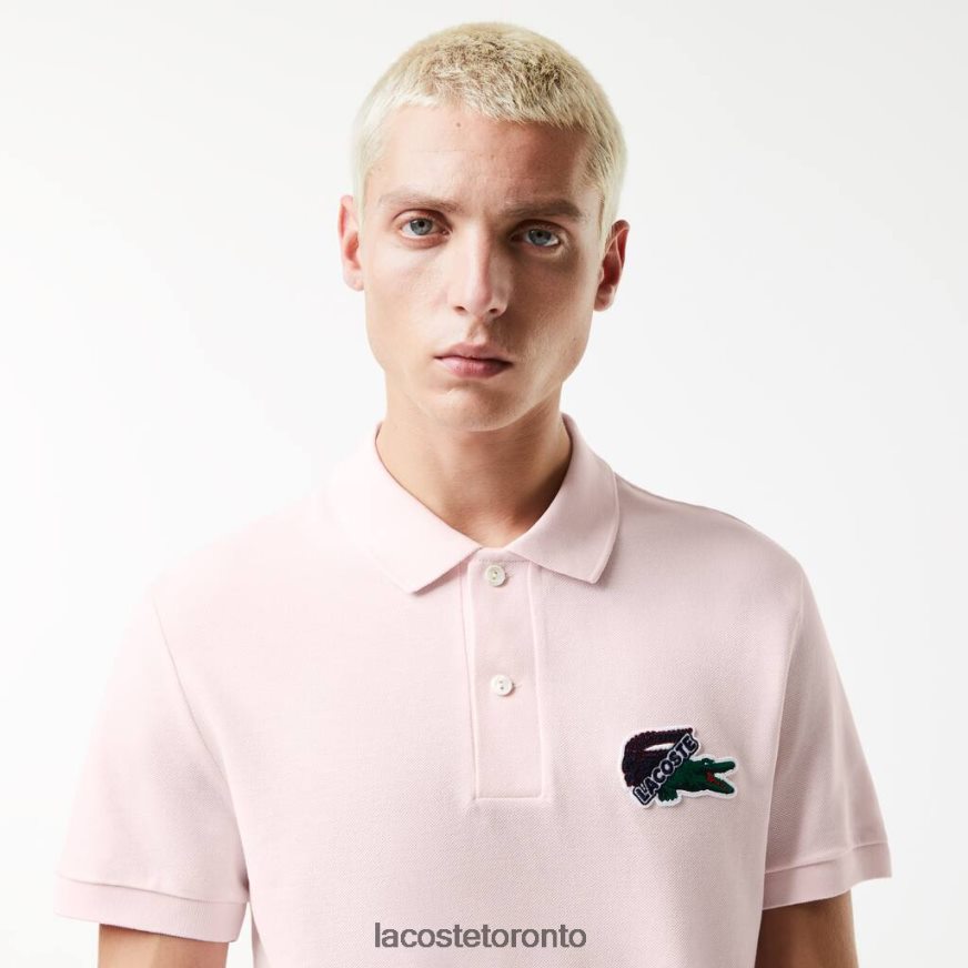 Clothing Lacoste Organic Cotton Pique Polo Light Pink Men Z60BPR576