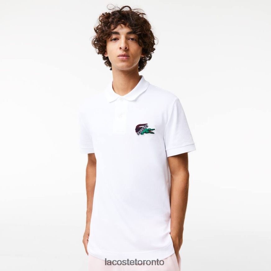 Clothing Lacoste Organic Cotton Pique Polo White Men Z60BPR575