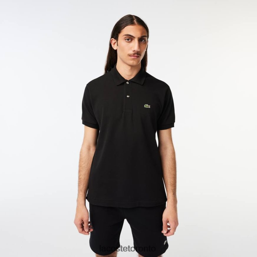 Clothing Lacoste Original L.12.12 Polo Black Men Z60BPR59