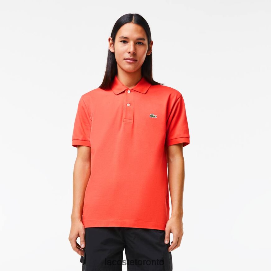 Clothing Lacoste Original L.12.12 Polo Orange Men Z60BPR221