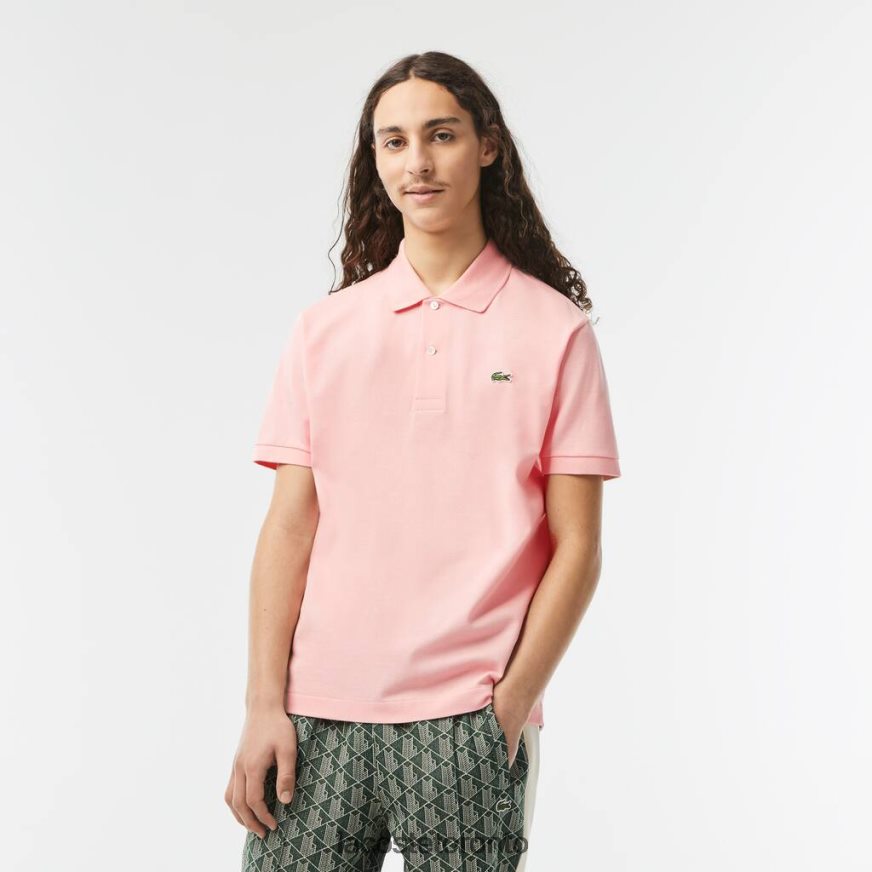 Clothing Lacoste Original L.12.12 Polo Pink Men Z60BPR195