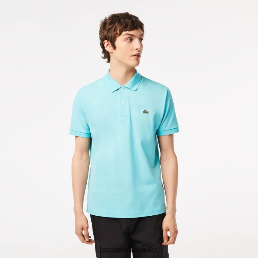 Clothing Lacoste Original L.12.12 Polo Turquoise Men Z60BPR155