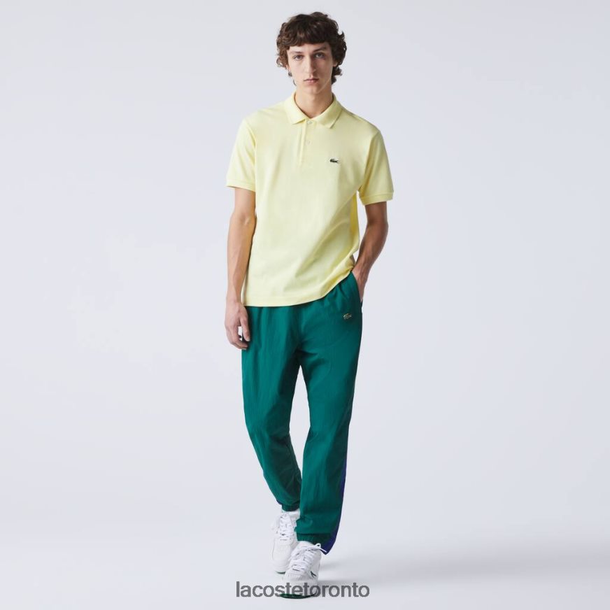 Clothing Lacoste Original L.12.12 Polo Yellow Men Z60BPR809