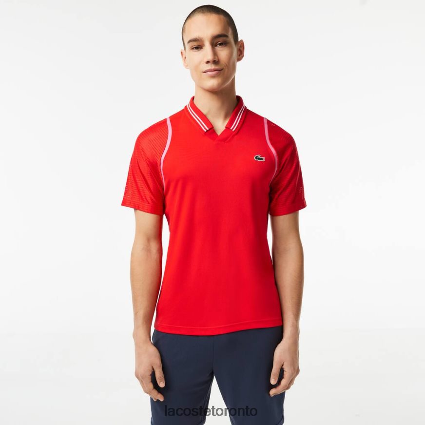 Clothing Lacoste Tennis x Daniil Medvedev Polo Red Men Z60BPR233