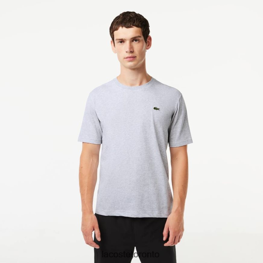 Clothing Lacoste SPORT Breathable T-Shirt Grey Chine Men Z60BPR718