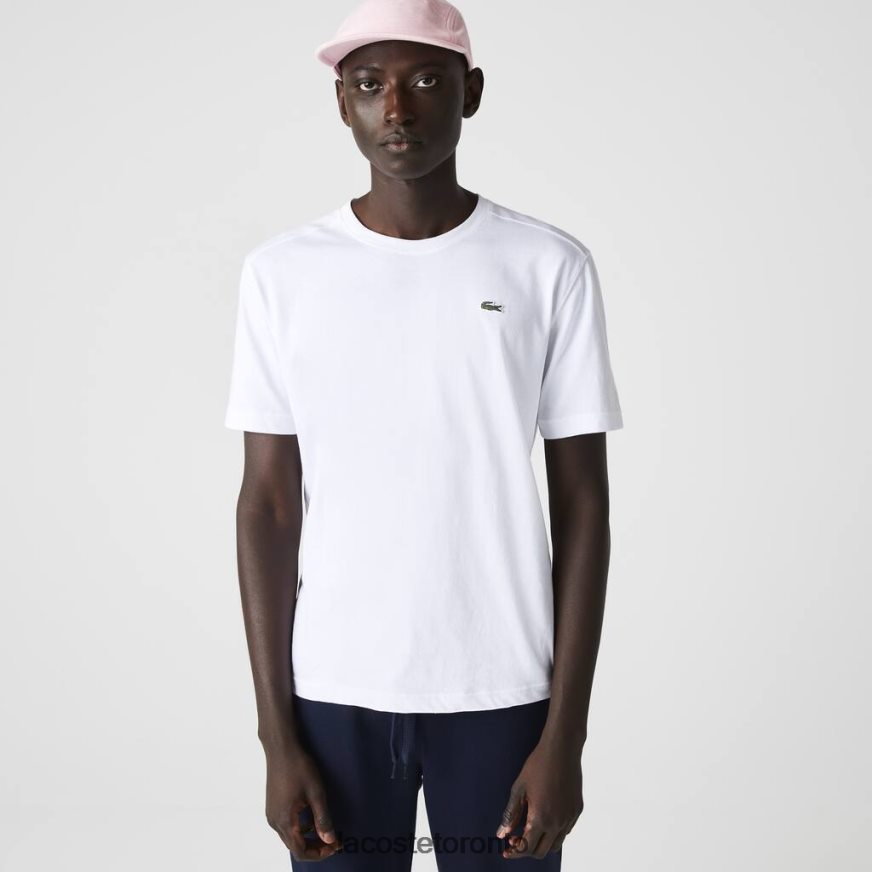 Clothing Lacoste SPORT Breathable T-Shirt White Men Z60BPR51