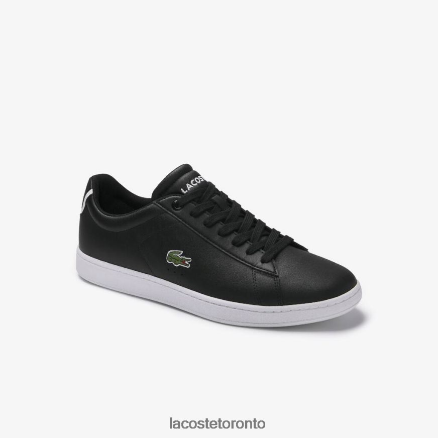 Shoes Lacoste Carnaby Evo Leather Sneakers Black Men Z60BPR1875