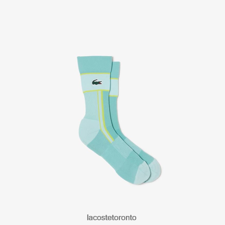 Clothing Lacoste SPORT Jersey Socks Mint Unisex Z60BPR515