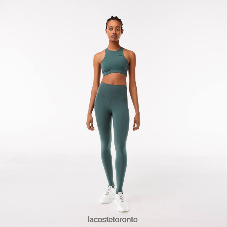 Clothing Lacoste Stirrup Leggings Green Women Z60BPR2540