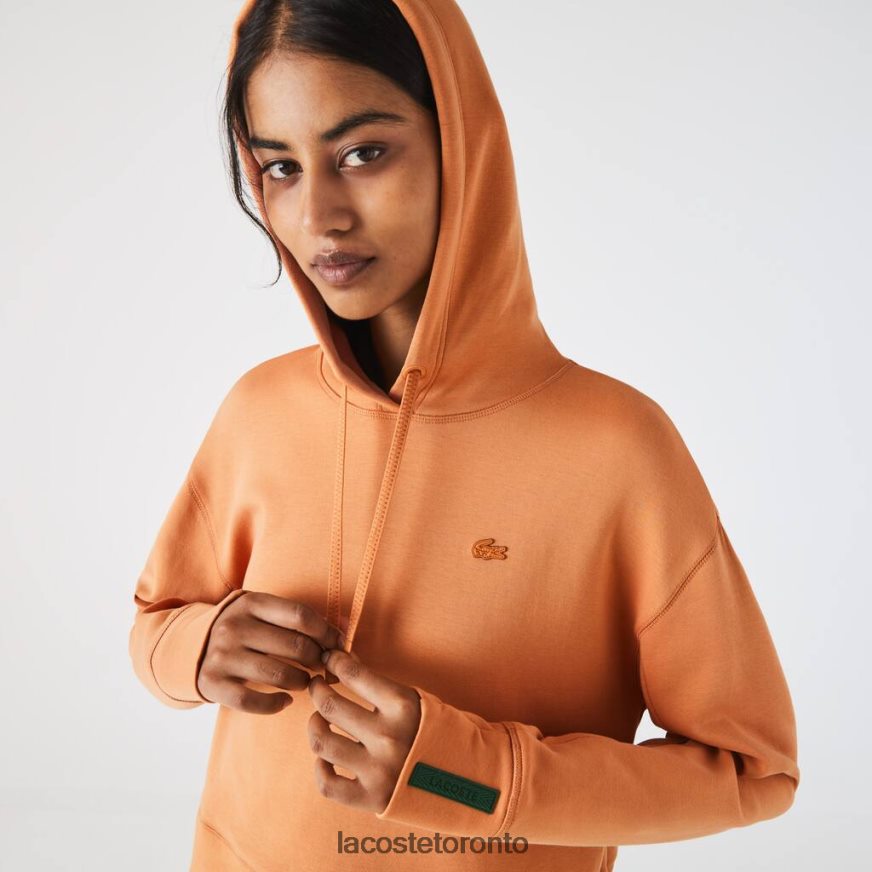 Clothing Lacoste Hooded Sweatshirt Orange Women Z60BPR2418